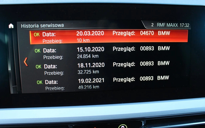 BMW Seria 3 cena 78400 przebieg: 122185, rok produkcji 2020 z Świdnica małe 781